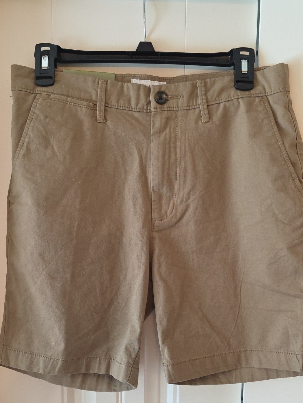 Goodfellow & Co Tan Linen-Blend Shorts